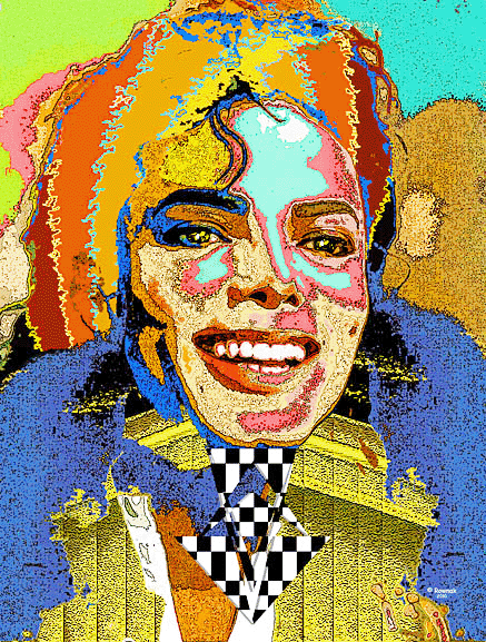 Michael Jackson POP ART PORTRAIT 