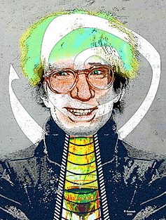 Andy Warhol pop art portrait